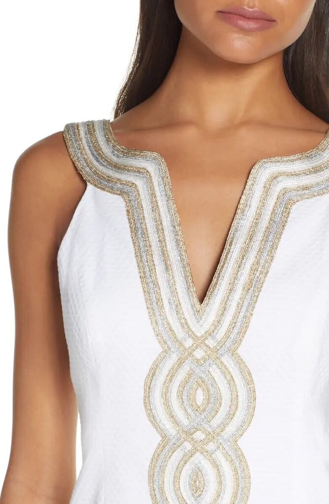 Lilly Pulitzer NWT Valli Shift Dress in Resort White - Size 16