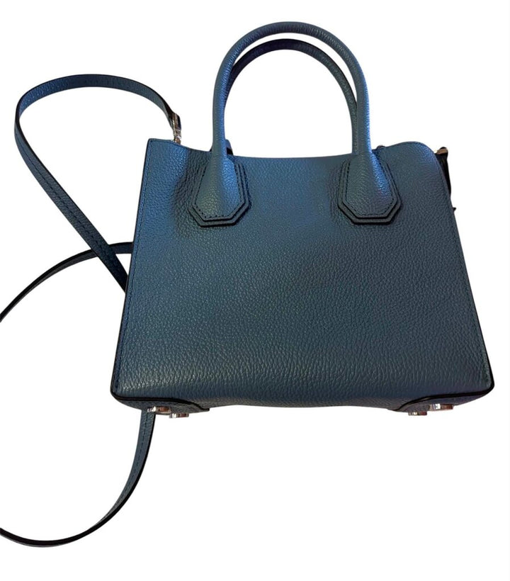 Michael Kors Mercer Messenger Crossbody In Blue