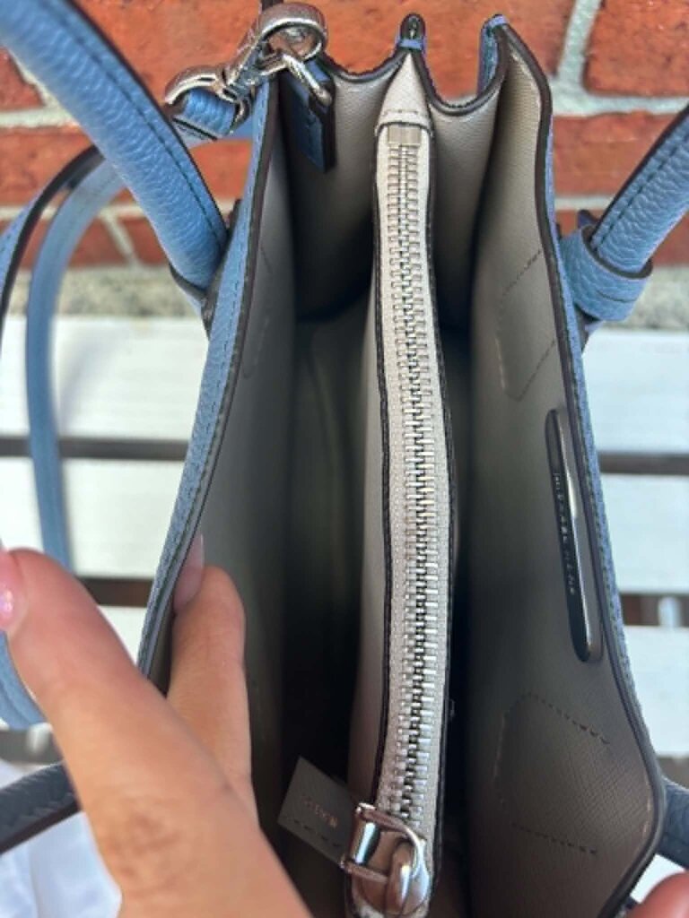 Michael Kors Mercer Messenger Crossbody In Blue