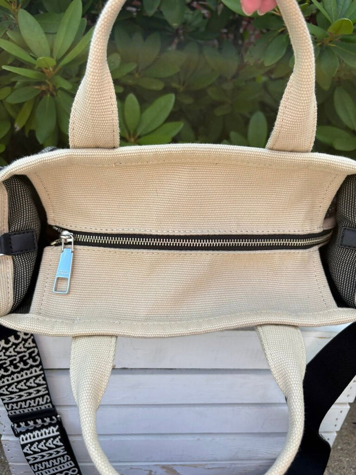 Marc Jacobs The Jacquard Medium Tote Bag in Warm Sand