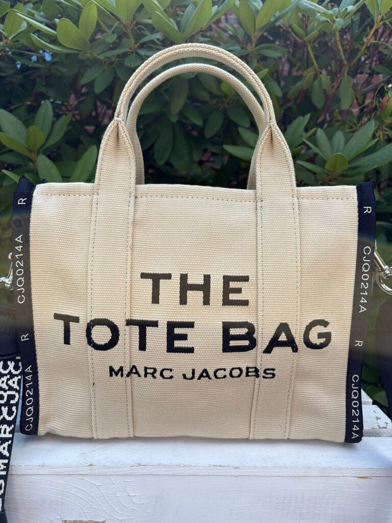 Marc Jacobs The Jacquard Medium Tote Bag in Warm Sand