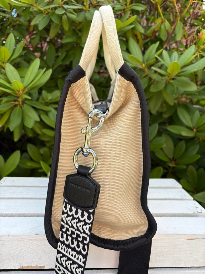 Marc Jacobs The Jacquard Medium Tote Bag in Warm Sand