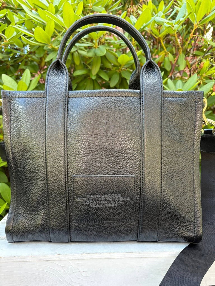 Marc Jacobs The Leather Medium Tote Bag