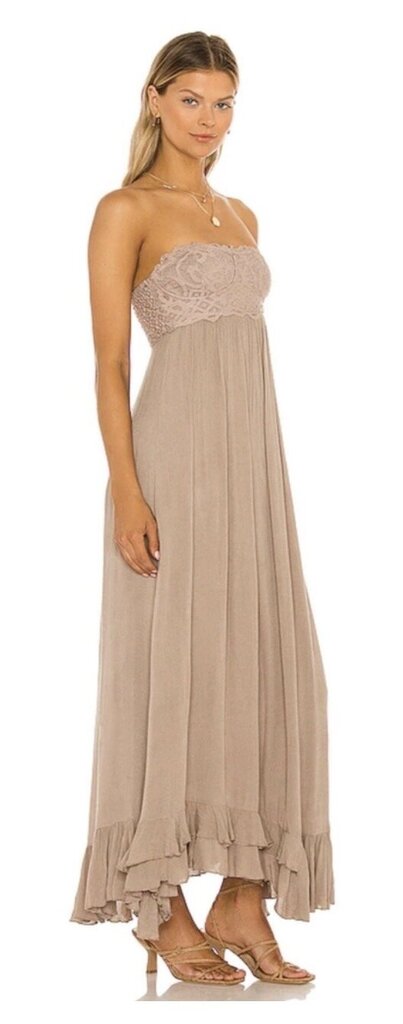 Free People Adella Corset Maxi Dress - Size Medium