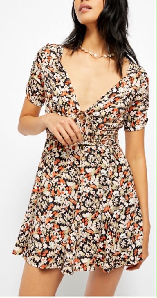 Free People Forget Me Not Floral Dress - Size 12
