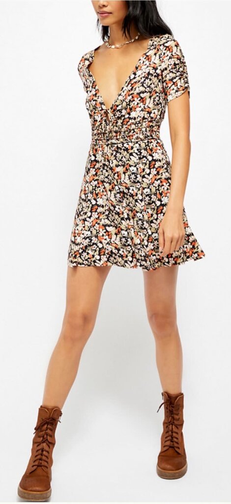 Free People Forget Me Not Floral Dress - Size 12