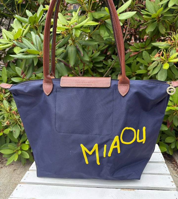 Longchamp Le Pliage Large Miaou Tote