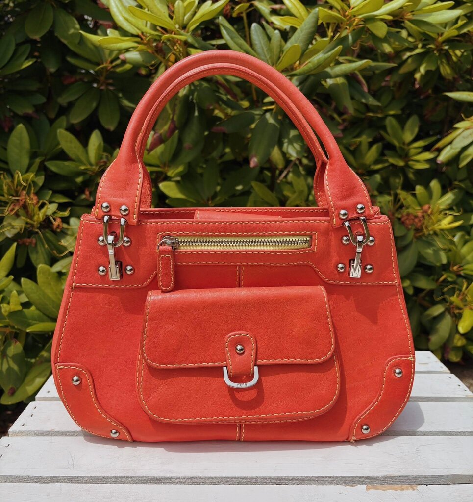 Rafe Leather Studded Shoulder Bag