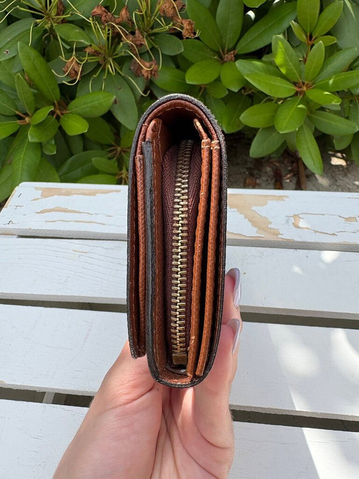 Louis Vuitton Monogram Porte Monnaie Tresor Wallet