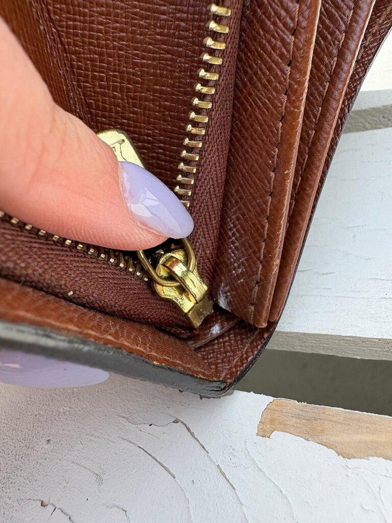 Louis Vuitton Monogram Porte Monnaie Tresor Wallet