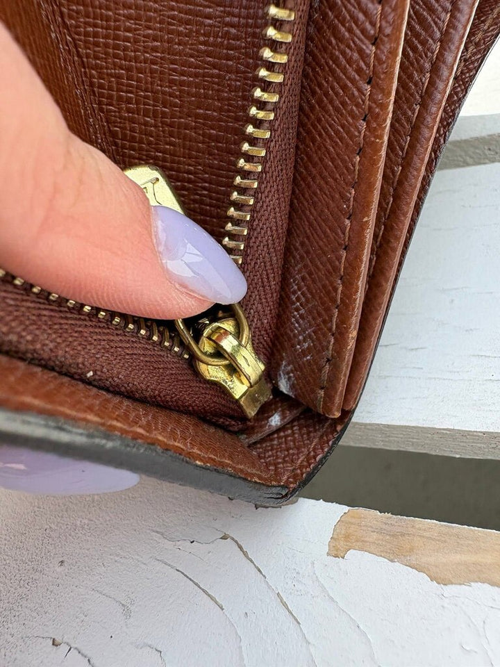 Louis Vuitton Monogram Porte Monnaie Tresor Wallet