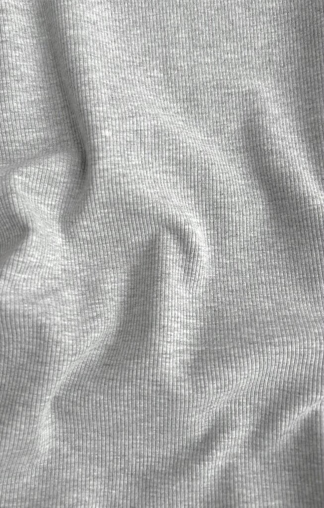 All Things Golden The Luxe Rib Long Sleeve Tee - Size Small