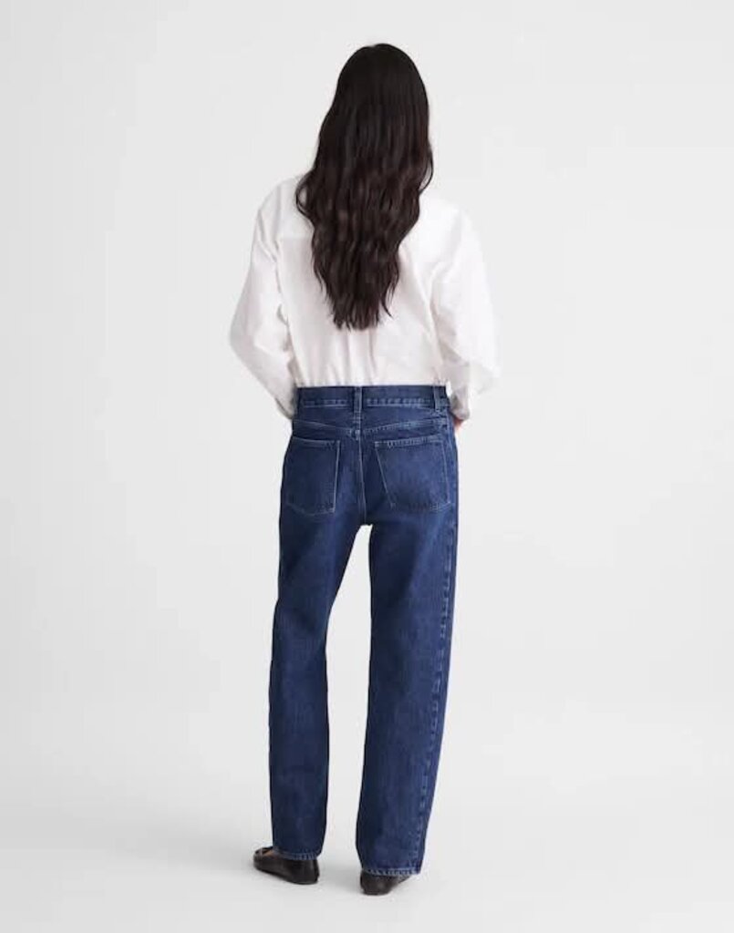 Madewell Pieced Barrel-Leg Jeans - Size 28 (retails for $148)