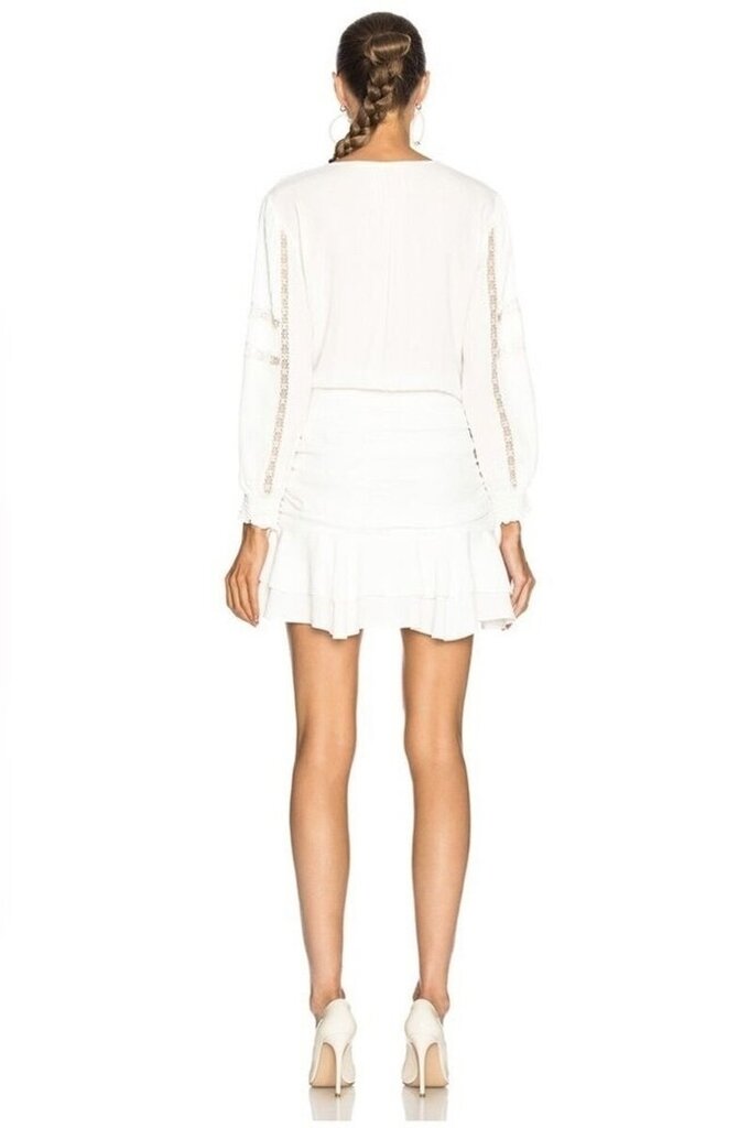 Veronica Beard Sarasota Dress In White - Size 8