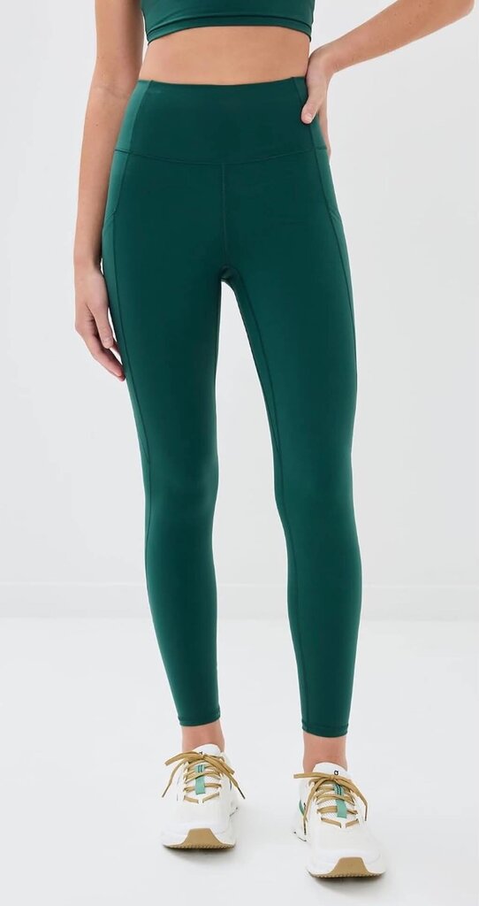 Varley Shape High Rise Leggings In Green - Size Medium (Retails for $116)