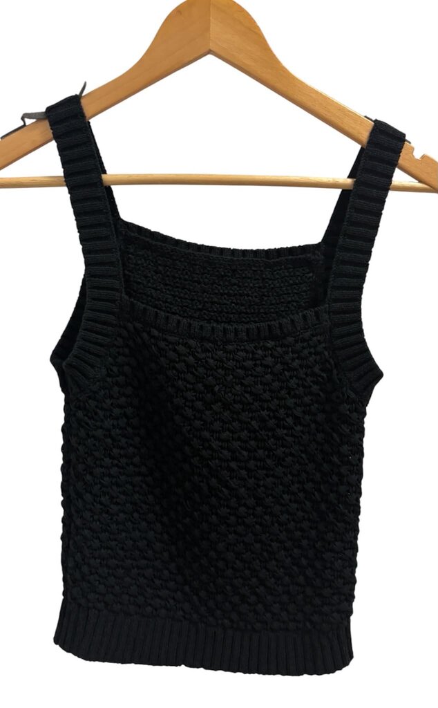 J Crew Basket Stitch Sweater Tank Top - Size XS