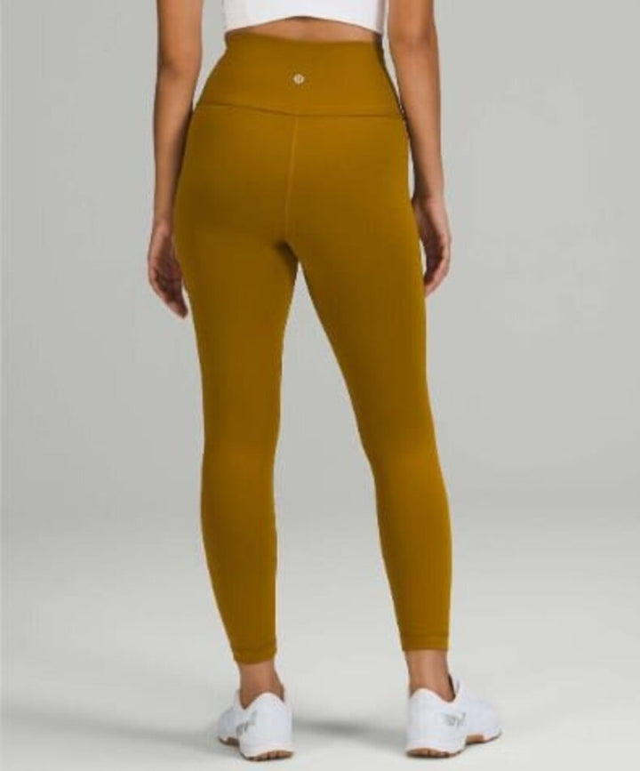 Lululemon Wunder Train High-Rise Tight 25" in Gold Spice - Size 16 (Retails $98)