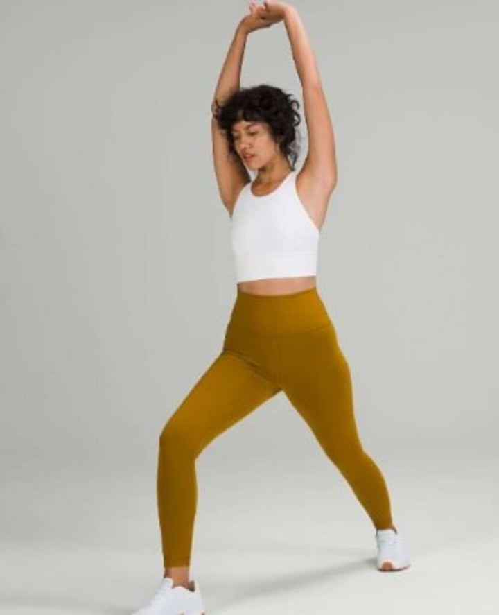 Lululemon Wunder Train High-Rise Tight 25" in Gold Spice - Size 16 (Retails $98)
