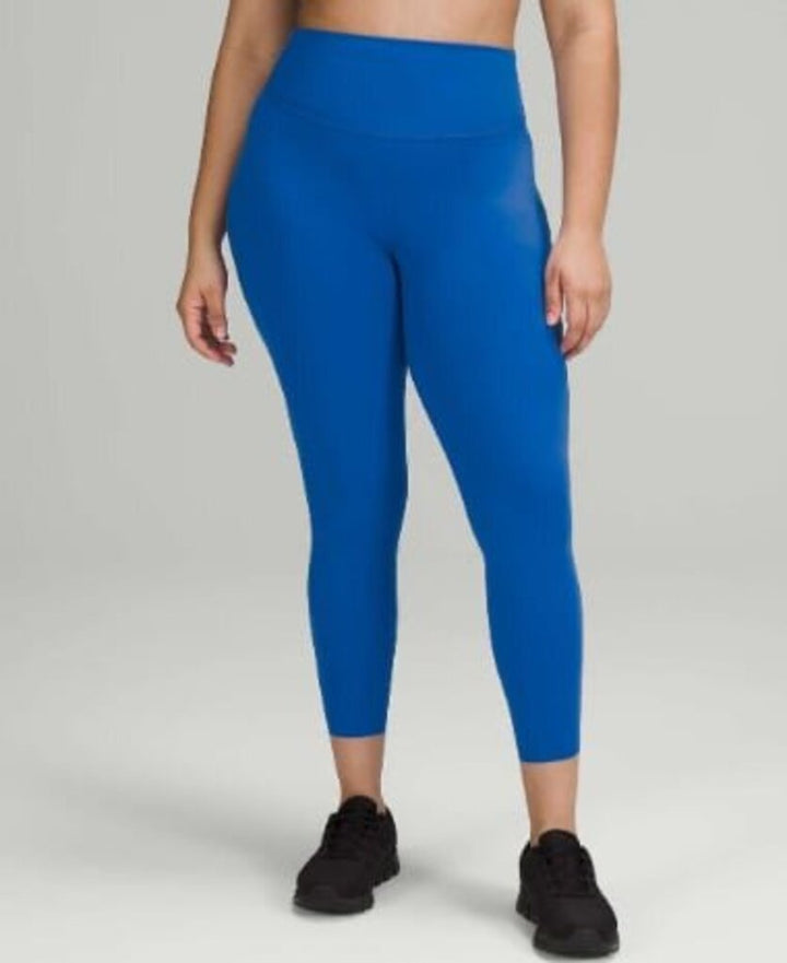 Lululemon Base Pace High-Rise Tight 25" in Blazer Blue Tone - Size 16