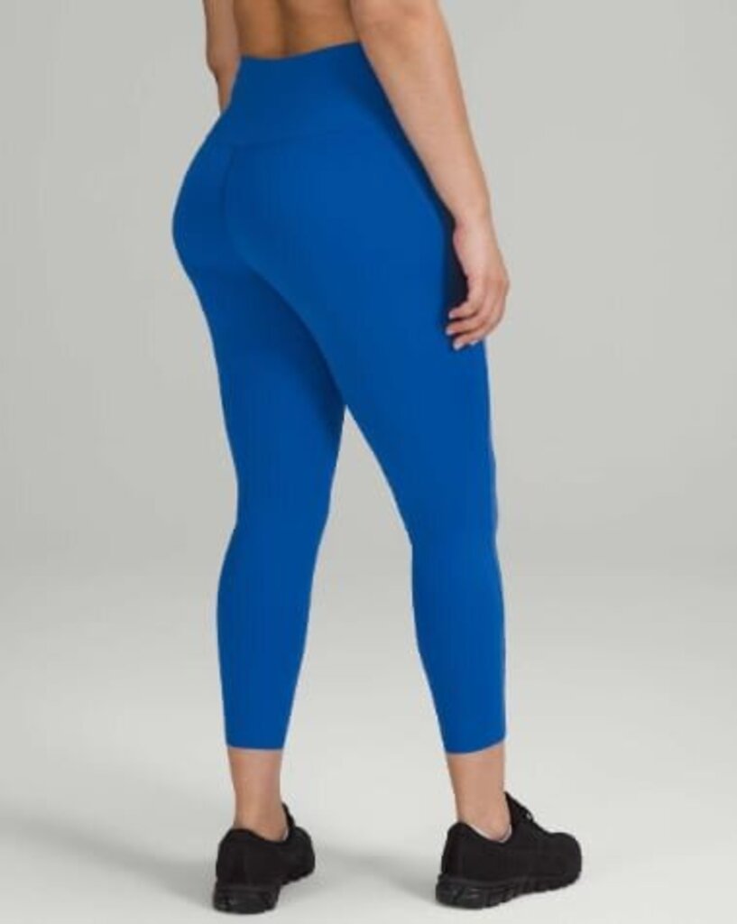 Lululemon Base Pace High-Rise Tight 25" in Blazer Blue Tone - Size 16