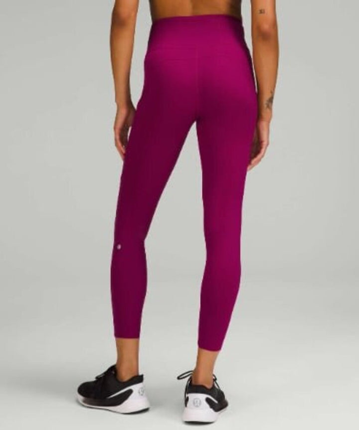 Lululemon Fast and Free High-Rise Tight 25" in Magenta Purple - Size 14 (Retails $128)