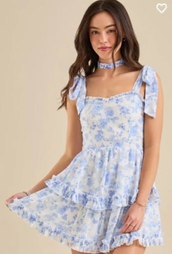 Altar'd State Lilah Floral Mini Dress - Size Small