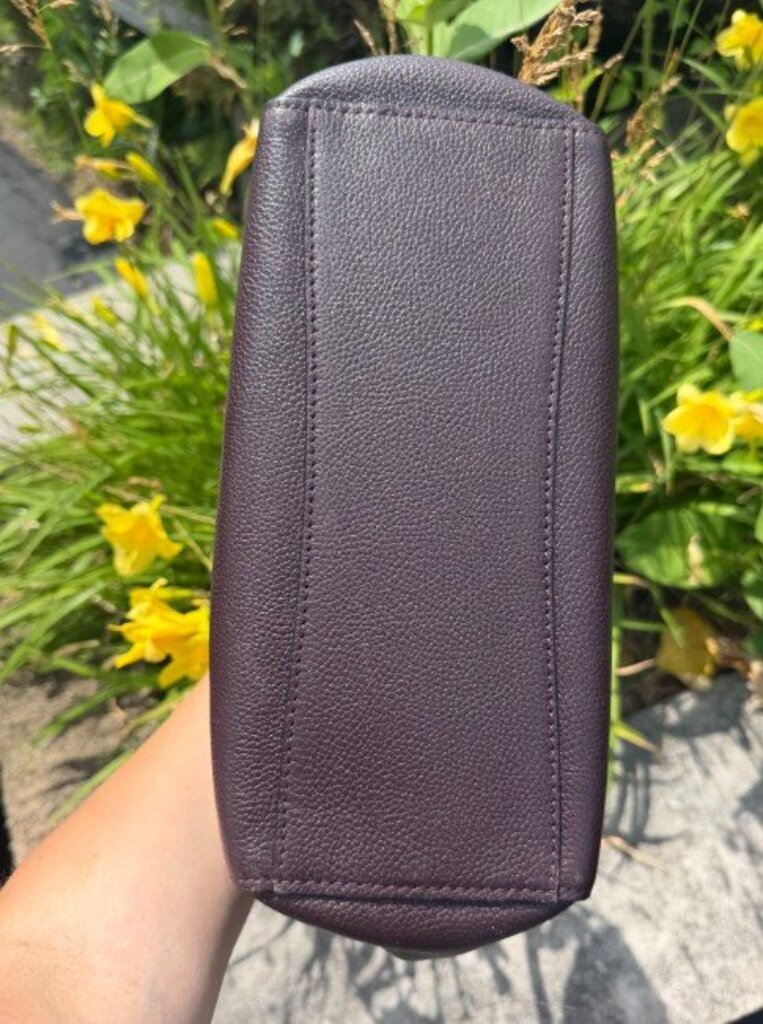 Coach Turnlock Tote in Oxblood