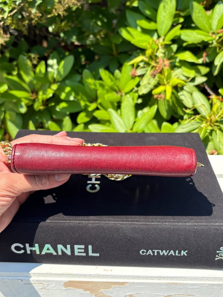 Chanel Caviar Sevruga Yen Wallet