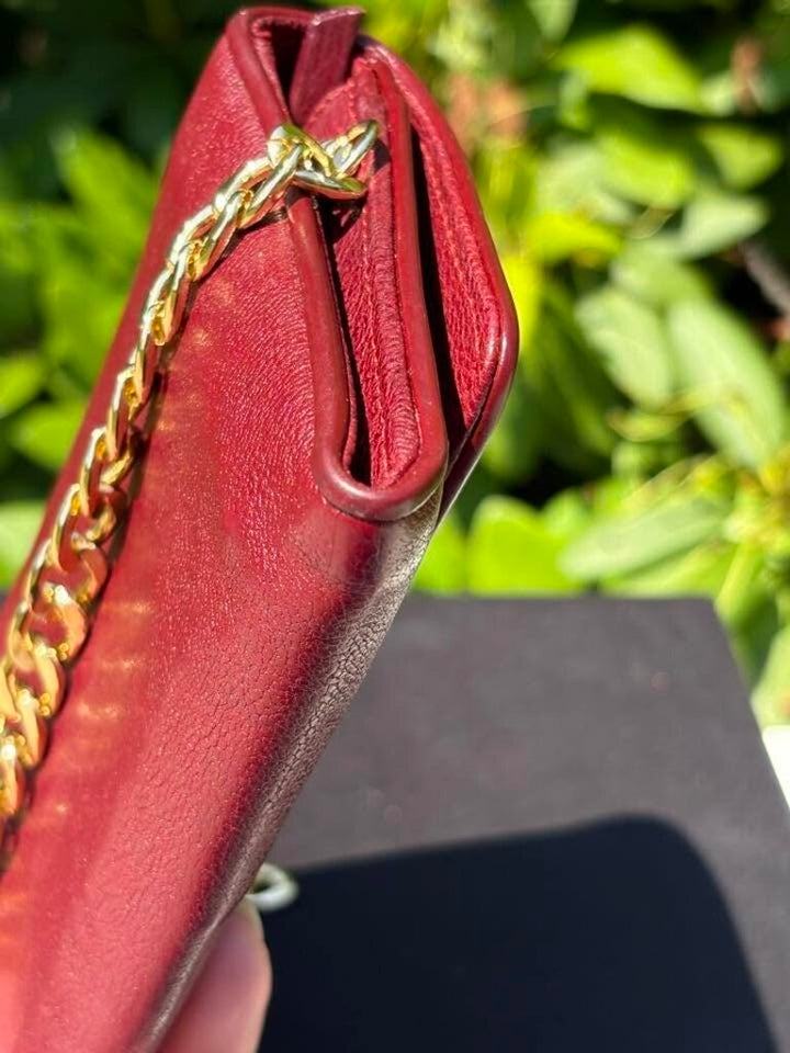 Chanel Caviar Sevruga Yen Wallet
