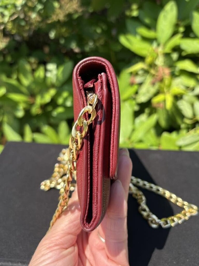 Chanel Caviar Sevruga Yen Wallet