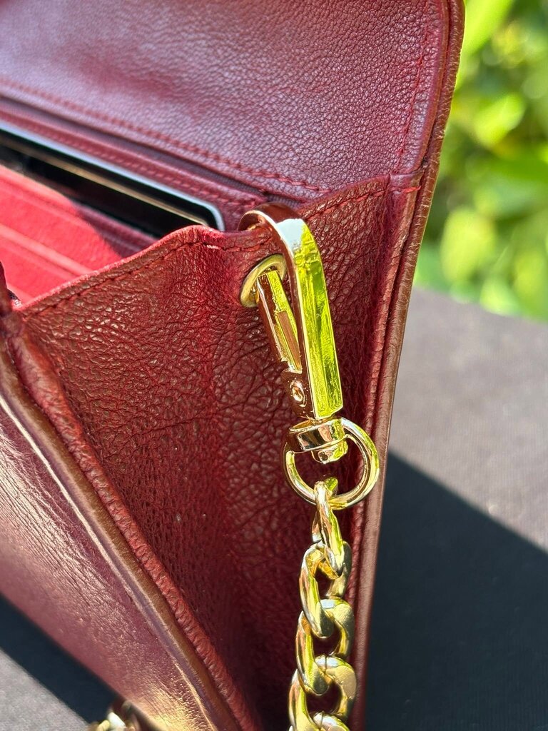 Chanel Caviar Sevruga Yen Wallet