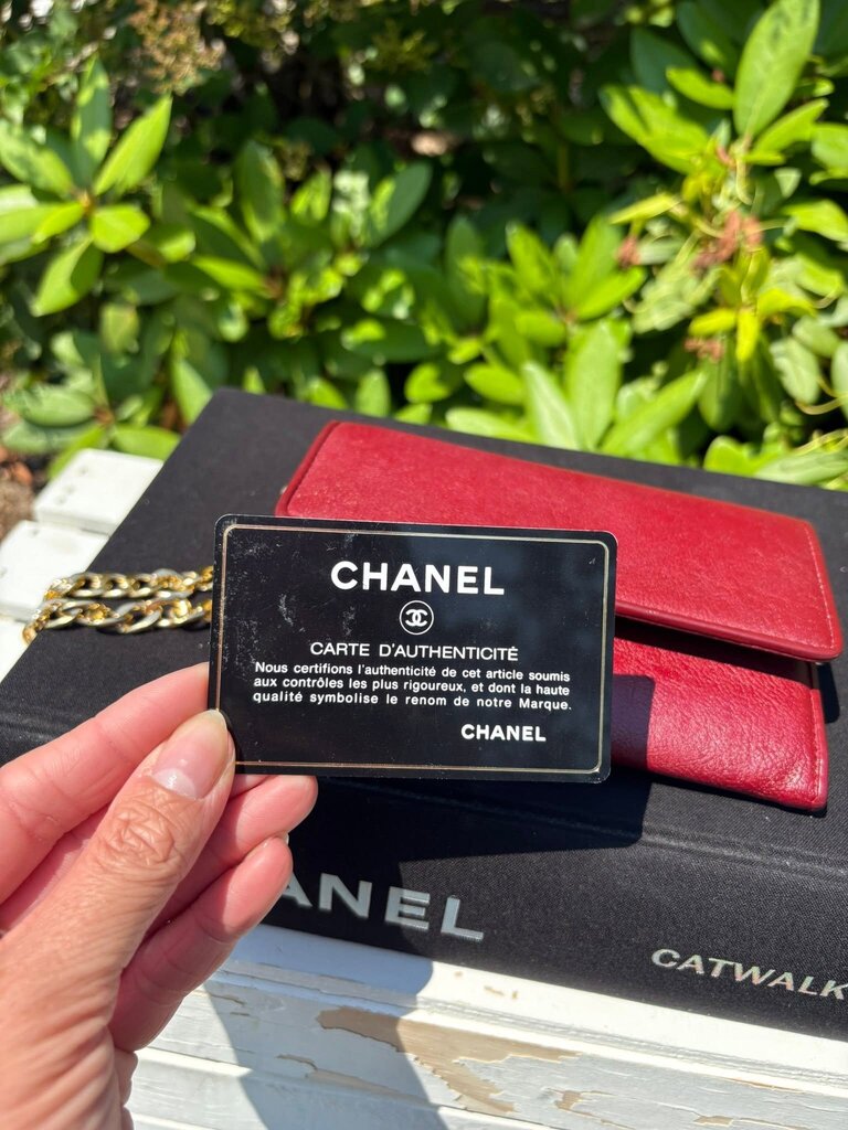 Chanel Caviar Sevruga Yen Wallet