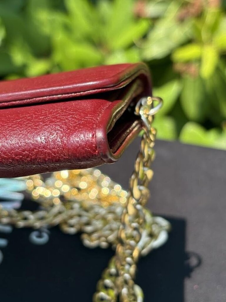 Chanel Caviar Sevruga Yen Wallet