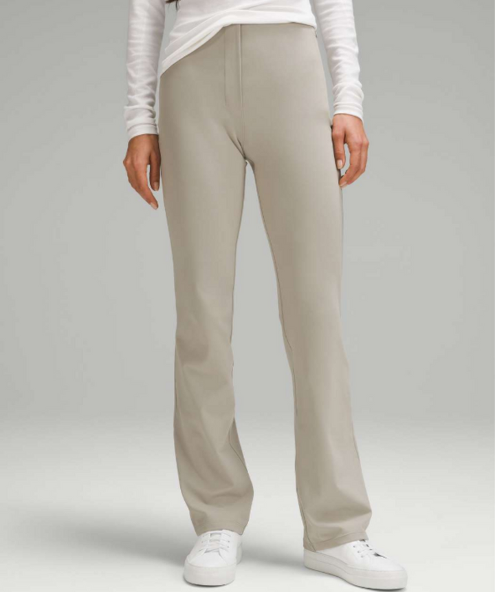 Lululemon Smooth Fit Pull-On High-Rise Pant in Riverstone - Size 16
