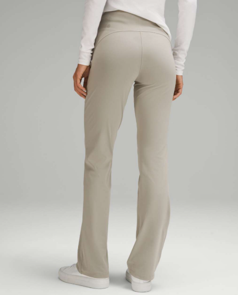 Lululemon Smooth Fit Pull-On High-Rise Pant in Riverstone - Size 16