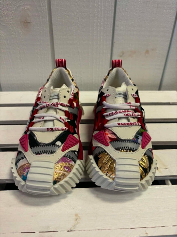 Dolce & Gabbana Kids Sneakers In Multi - Size 12