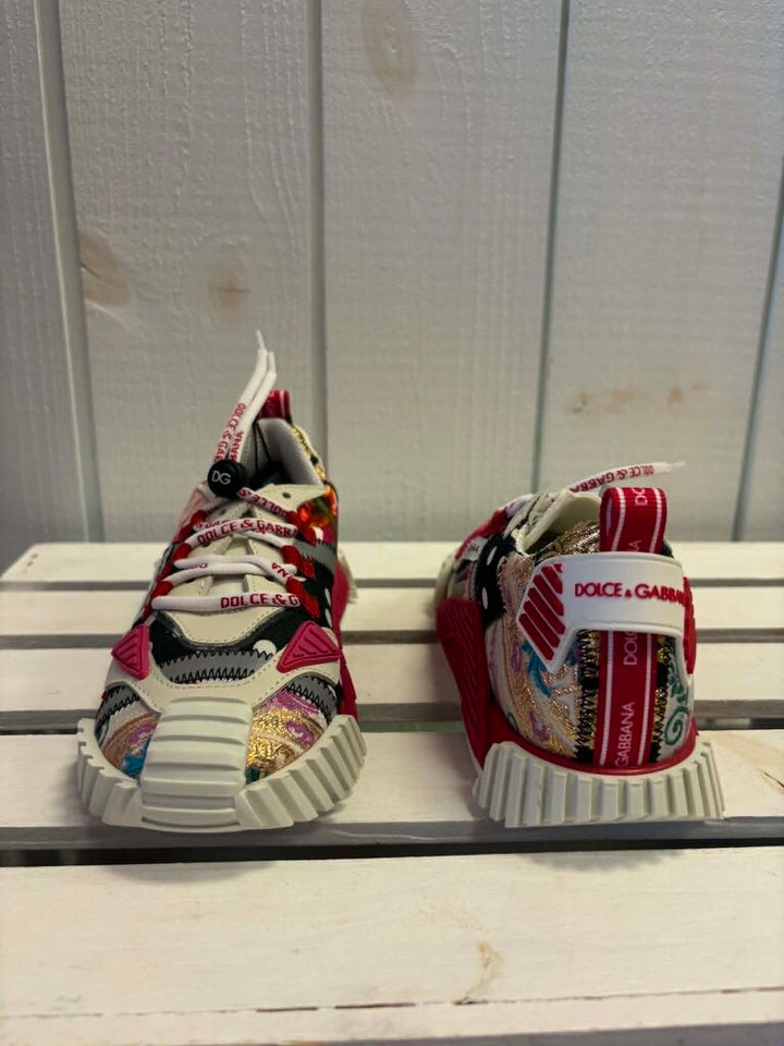 Dolce & Gabbana Kids Sneakers In Multi - Size 12