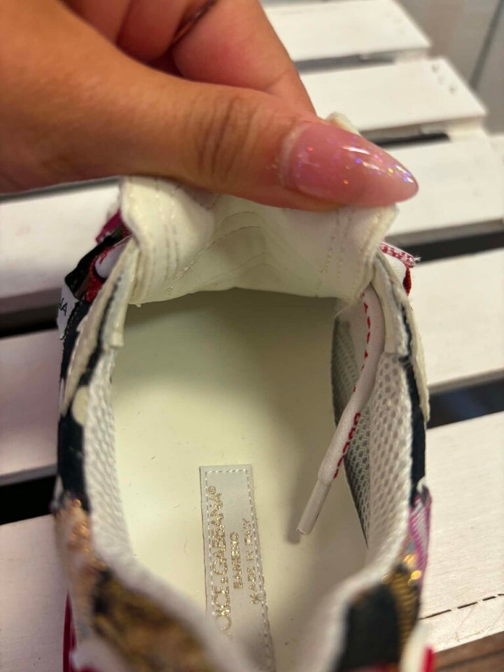Dolce & Gabbana Kids Sneakers In Multi - Size 12