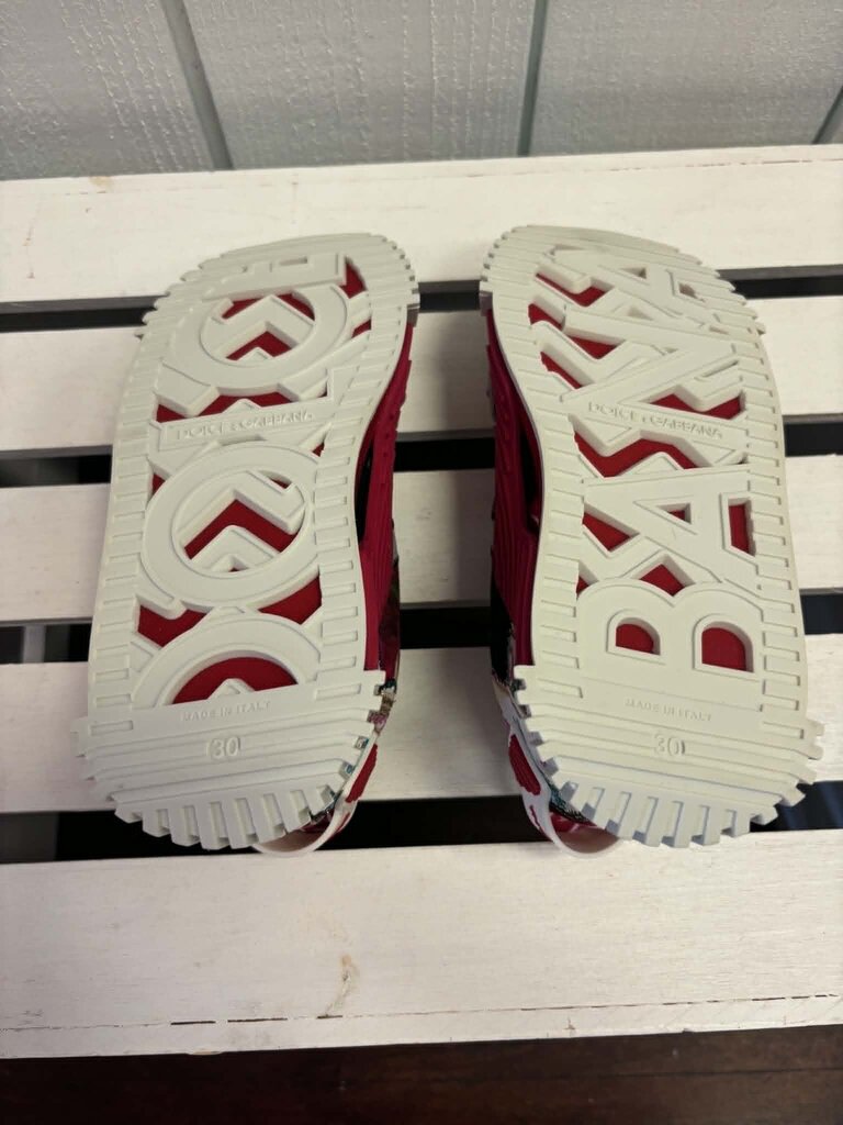 Dolce & Gabbana Kids Sneakers In Multi - Size 12
