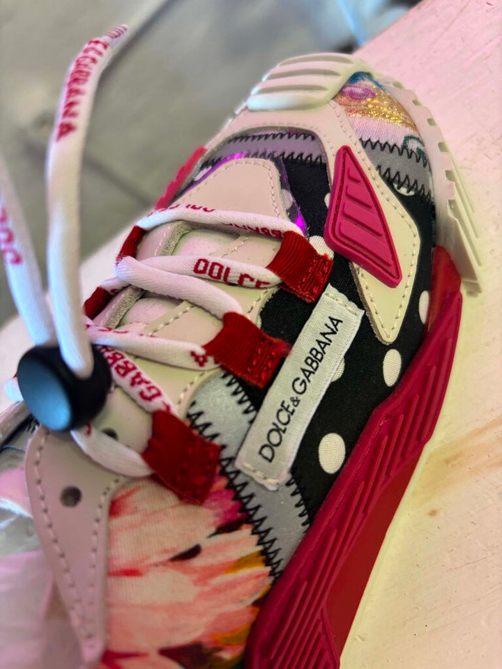 Dolce & Gabbana Kids Sneakers In Multi - Size 12