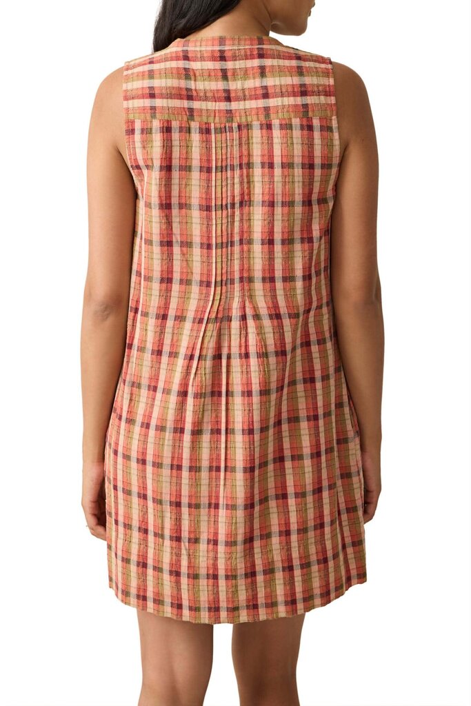 Faherty Isha Plaid Mini Dress - Size Small
