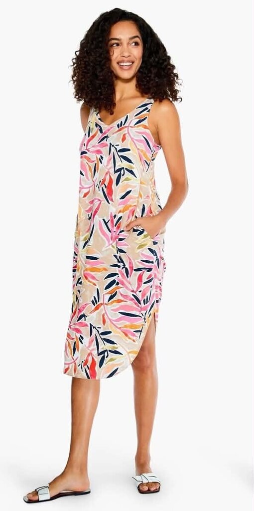 Nic + Zoe Sunrise Floral Midi Dress - Size Medium