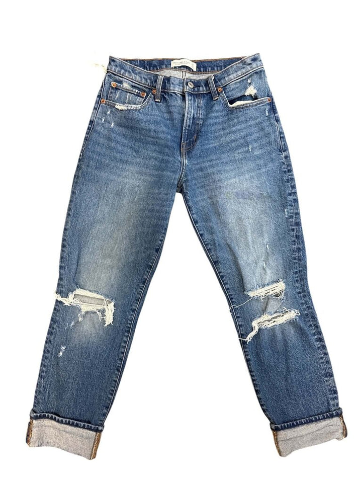 Abercrombie & Fitch The Boyfriend Mid Rise - Size 27