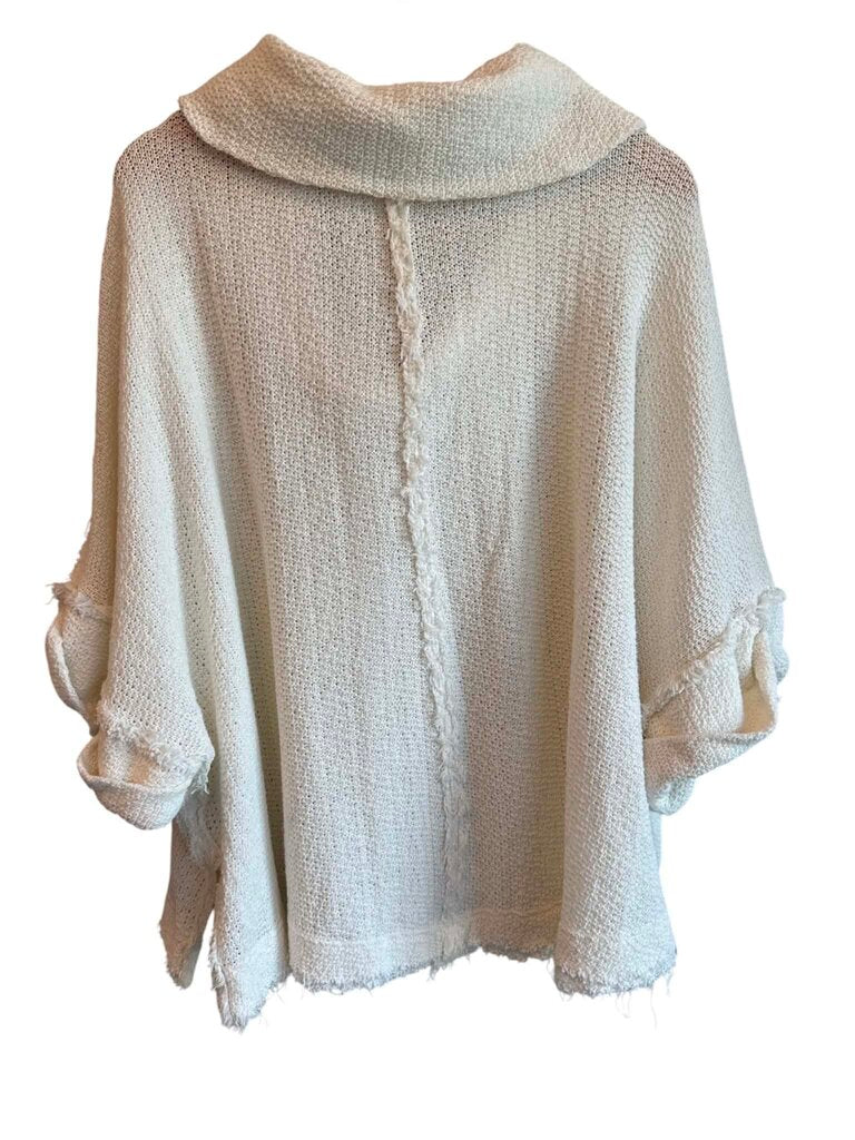 We The Free Oversized Cowlneck Top - Size Large