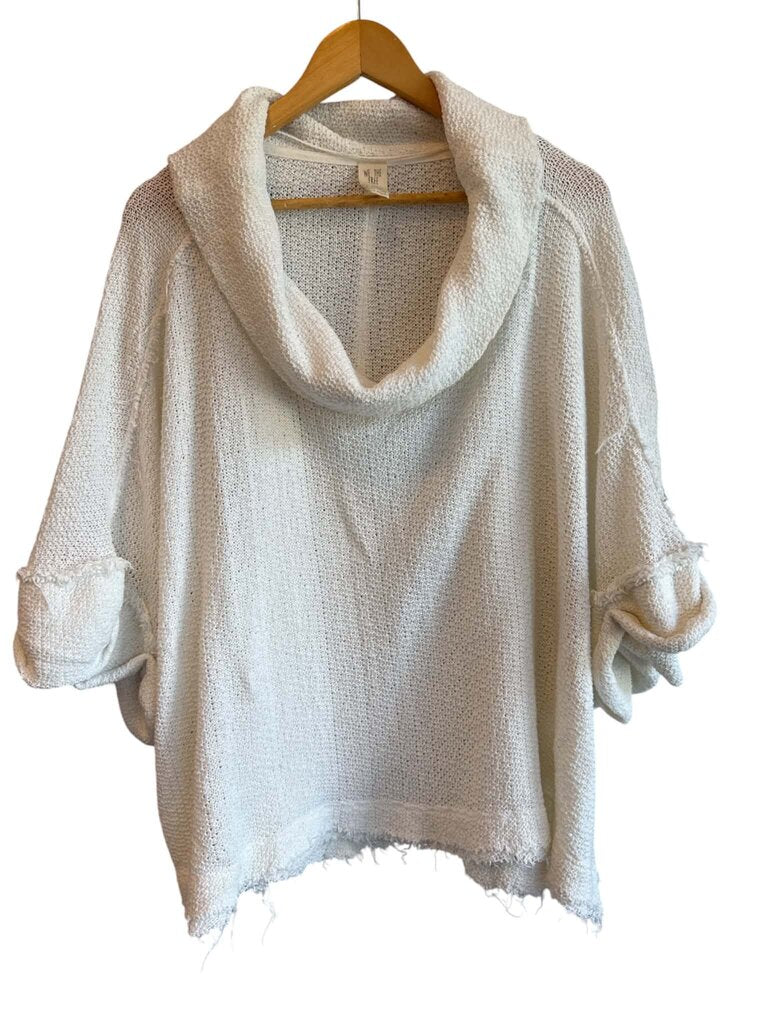 We The Free Oversized Cowlneck Top - Size Large