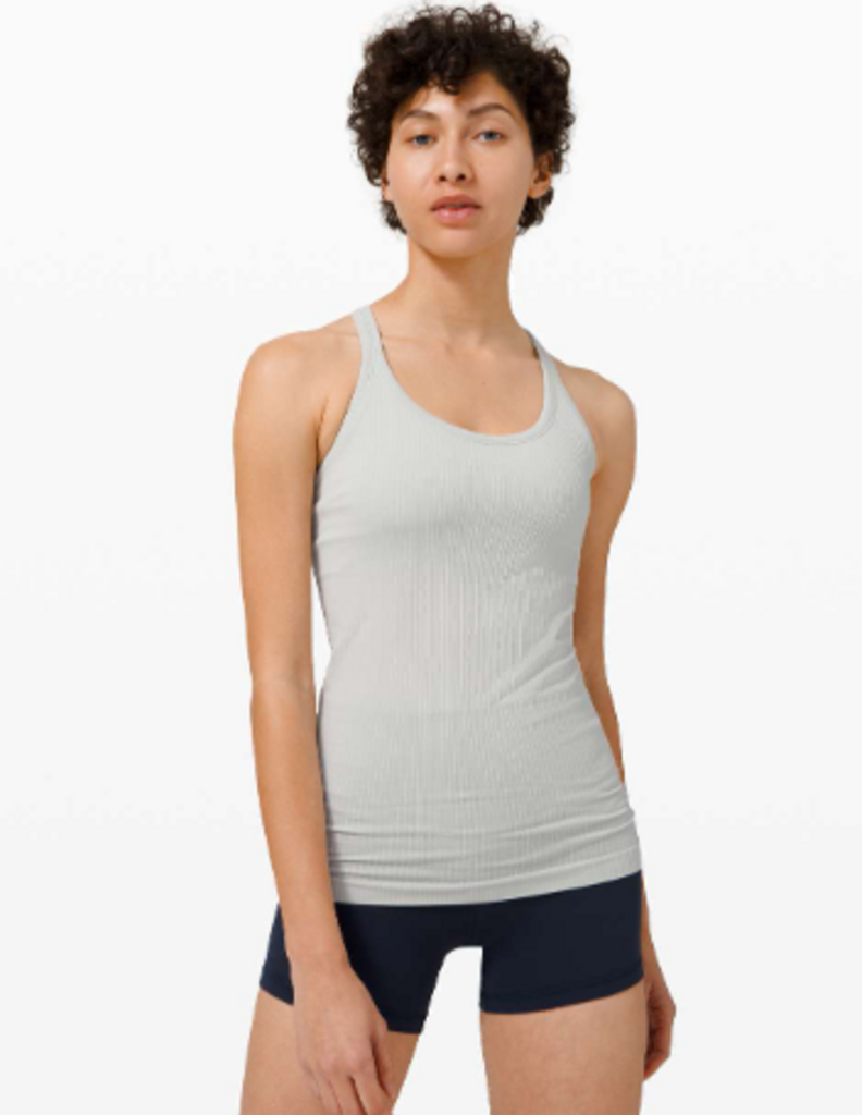 Lululemon Ebb to Street Tank II in Vapor - Size 8 (Retails for $68)