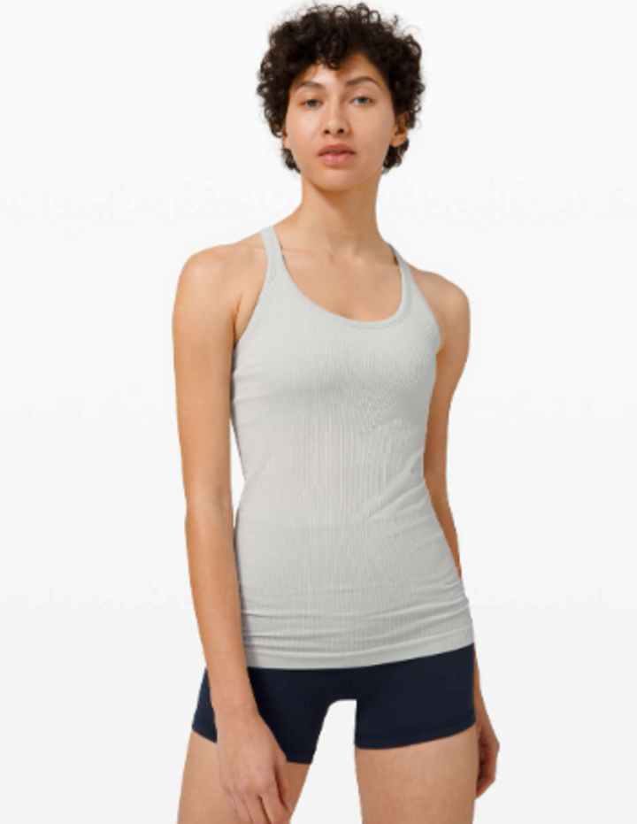 Lululemon Ebb to Street Tank II in Vapor - Size 8 (Retails for $68)
