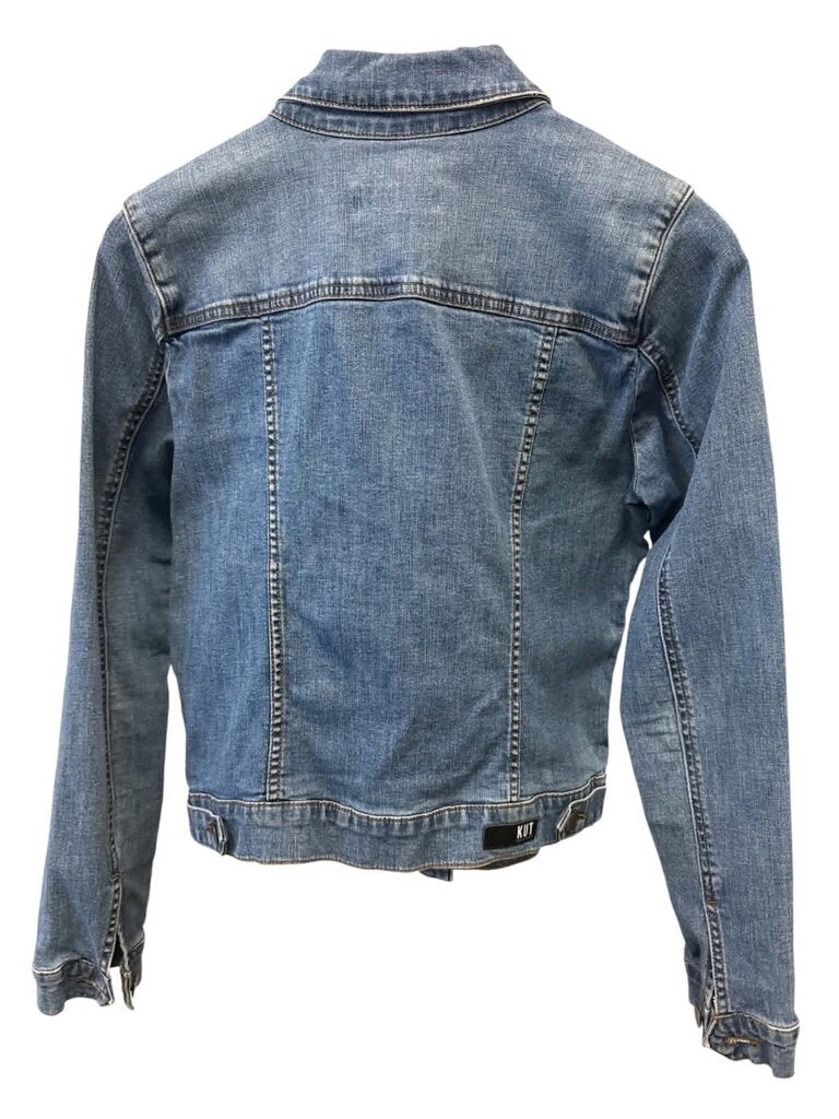 KUT from the Kloth Amelia Denim Jacket - Size Medium
