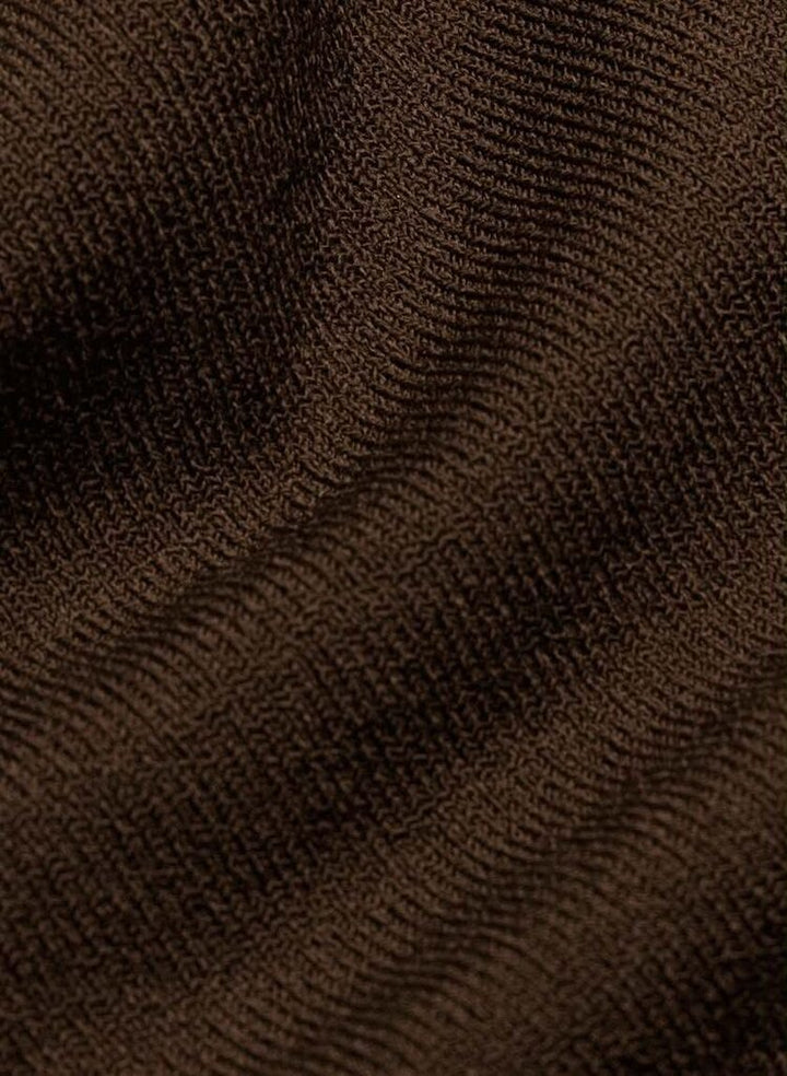 Babaton Aritzia Sculpt Knit Cross Cropped Tank in Coffee Bean - Size Small
