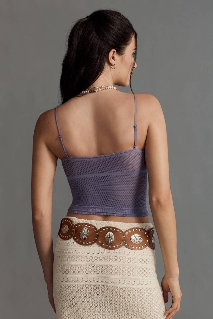 Anthropologie Lyre Bird Seamless Crochet NWT Tank - Size S/M